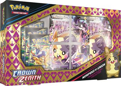 Morpeko V-UNION Playmat Premium Collection card from SWSH: Crown Zenith