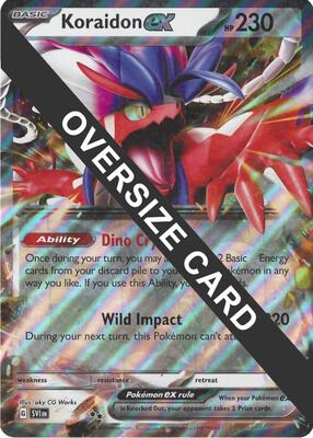 Koraidon ex card from Jumbo Cards