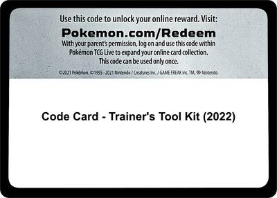 Code Card - Trainer's Tool Kit (2022) card from Miscellaneous Cards & Products