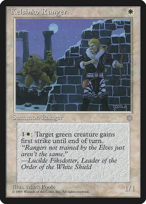 Kelsinko Ranger card from Ice Age