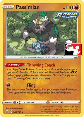 Passimian - 088/198 card from Prize Pack Series Cards