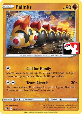 Falinks - 109/192 card from Prize Pack Series Cards