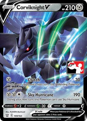 Corviknight V - 109/163 card from Prize Pack Series Cards