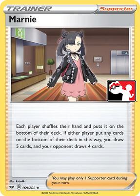 Marnie - 169/202 card from Prize Pack Series Cards