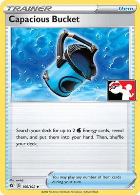 Capacious Bucket - 156/192 card from Prize Pack Series Cards