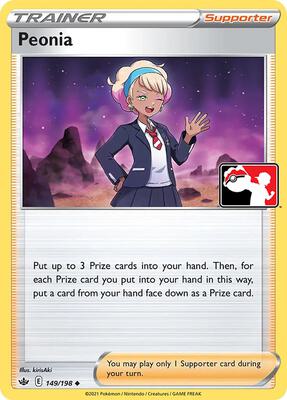 Peonia - 149/198 card from Prize Pack Series Cards