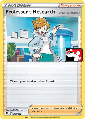 Professor's Research [Professor Juniper] - 060/072 card from Prize Pack Series Cards