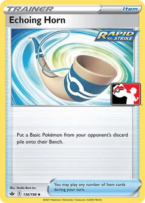 Echoing Horn - 136/198 card from Prize Pack Series Cards