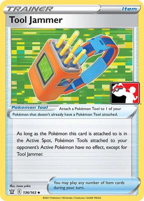 Tool Jammer - 136/163 card from Prize Pack Series Cards