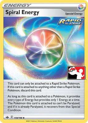 Spiral Energy - 159/198 card from Prize Pack Series Cards
