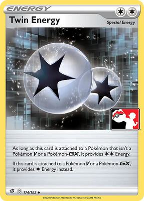 Twin Energy - 174/192 card from Prize Pack Series Cards
