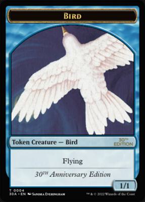 Bird Token card from 30th Anniversary Edition