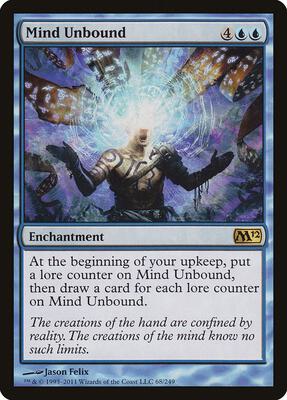 Mind Unbound card from Magic 2012 (M12)