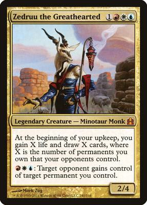Zedruu the Greathearted card from Commander