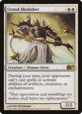 Grand Abolisher card from Magic 2012 (M12)