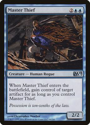 Master Thief card from Magic 2012 (M12)