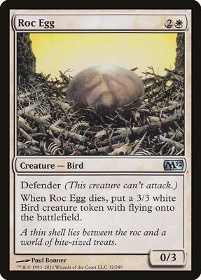 Roc Egg card from Magic 2012 (M12)