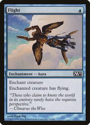 Flight card from Magic 2012 (M12)