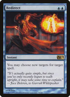 Redirect card from Magic 2012 (M12)