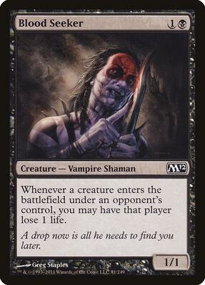 Blood Seeker card from Magic 2012 (M12)