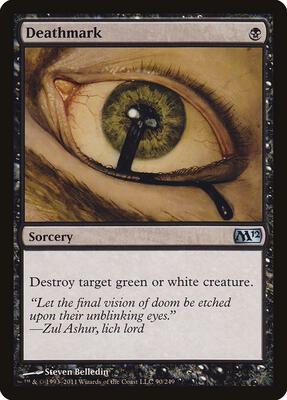 Deathmark card from Magic 2012 (M12)