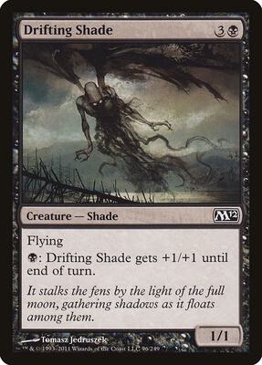 Drifting Shade card from Magic 2012 (M12)