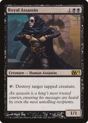 Royal Assassin card from Magic 2012 (M12)