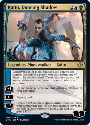 Kaito, Dancing Shadow card from Phyrexia: All Will Be One