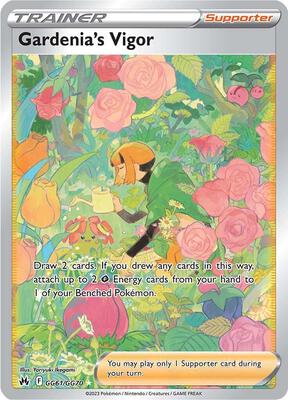 Gardenia's Vigor card from SWSH: Crown Zenith: Galarian Gallery
