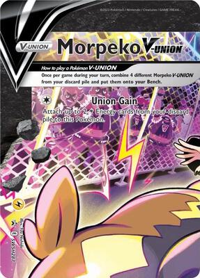 Morpeko V-Union - SWSH287 card from SWSH: Sword & Shield Promo Cards