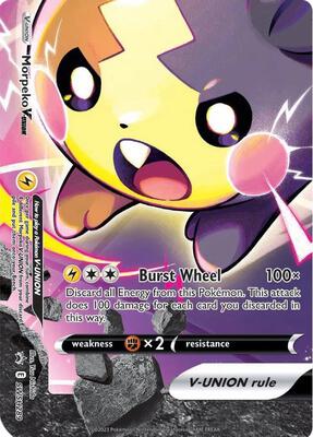 Morpeko V-Union - SWSH289 card from SWSH: Sword & Shield Promo Cards