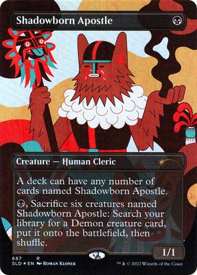 Shadowborn Apostle (687) card from Secret Lair Drop Series