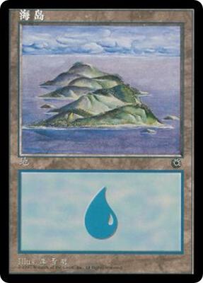 Island (CS Alternate Art) (200s) card from Portal