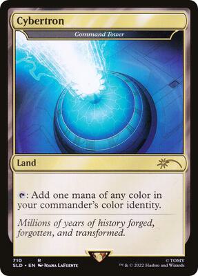 Cybertron - Command Tower card from Secret Lair Drop Series