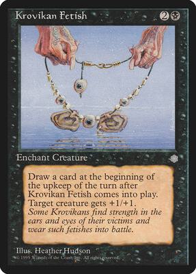 Krovikan Fetish card from Ice Age
