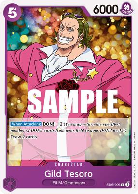 Gild Tesoro card from Starter Deck 5: Film Edition