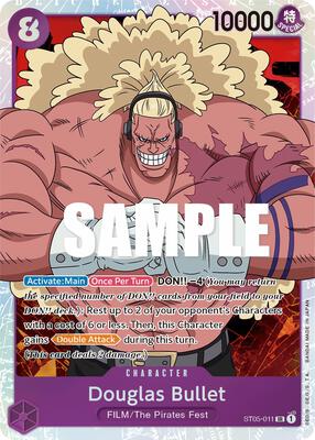 Douglas Bullet card from Starter Deck 5: Film Edition