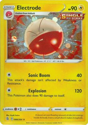Electrode - 088/264 (Cosmos Holo) card from Miscellaneous Cards & Products