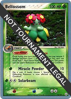 Bellossom - 2004 (Chris Fulop) card from World Championship Decks
