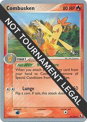Combusken - 2004 (Chris Fulop) card from World Championship Decks