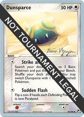 Dunsparce - 2004 (Kevin Nguyen) card from World Championship Decks
