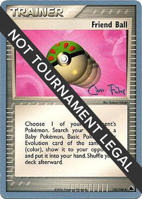 Friend Ball - 2004 (Chris Fulop) card from World Championship Decks