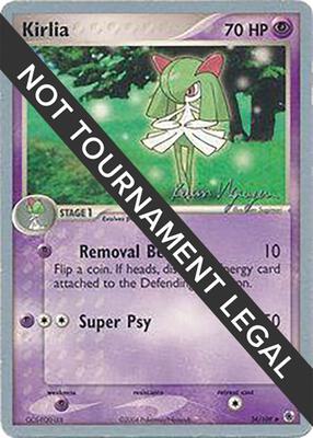 Kirlia - 2004 (Kevin Nguyen) card from World Championship Decks