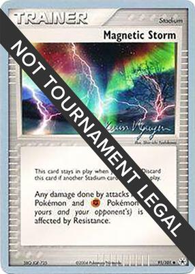 Magnetic Storm - 2004 (Kevin Nguyen) card from World Championship Decks