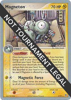 Magneton - 2004 (Reed Weichler) card from World Championship Decks
