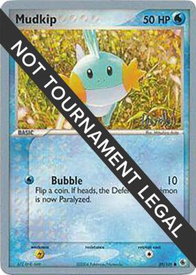 Mudkip - 2004 (Reed Weichler) card from World Championship Decks
