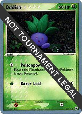 Oddish - 2004 (Chris Fulop) card from World Championship Decks