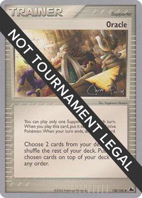 Oracle - 2004 (Chris Fulop) card from World Championship Decks
