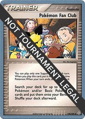 Pokemon Fan Club - 2004 (Reed Weichler) card from World Championship Decks