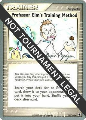 Professor Elm's Training Method - 2004 (Kevin Nguyen) card from World Championship Decks